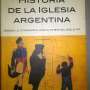 Vendo un hermoso libro de Historia de la Iglesia Argentina