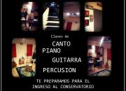 Clases de canto, piano, guitarra y bombo en "the …, usado segunda mano  Argentina 