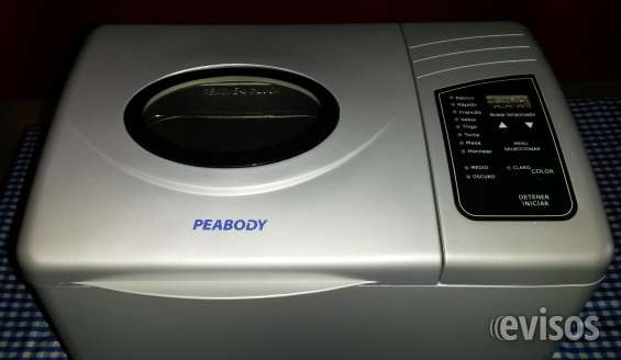 Máquina para hacer pan peabody pepp138 excelente estado en Godoy Cruz -  Electrodomésticos | 992228