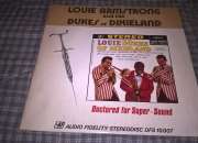 VINILO LOUIS ARMSTRONG AND THE DUKES OF DIXIELAND