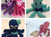 Pulpito pulpo de apego crochet amigurumi baby sho… segunda mano  Argentina 