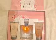 Set lancome perfume crema gel ducha la vie est be… segunda mano  Argentina 