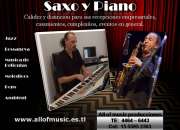Saxo y Piano show recepciones