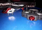Mini helicoptero a control remoto- full 3d .luz. segunda mano  Argentina 