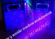 Alquilo luces led y efectos laser para fiestas cu… segunda mano  Argentina 