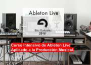 Curso ableton live aplicado a la produccion music… segunda mano  Argentina 