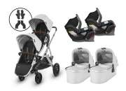 Sistema de viaje uppababy vista twins 2019 segunda mano  Argentina 