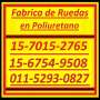 Ruedas 011-5293-0827 / 011-4848-0674  Poliuretano Revestimiento